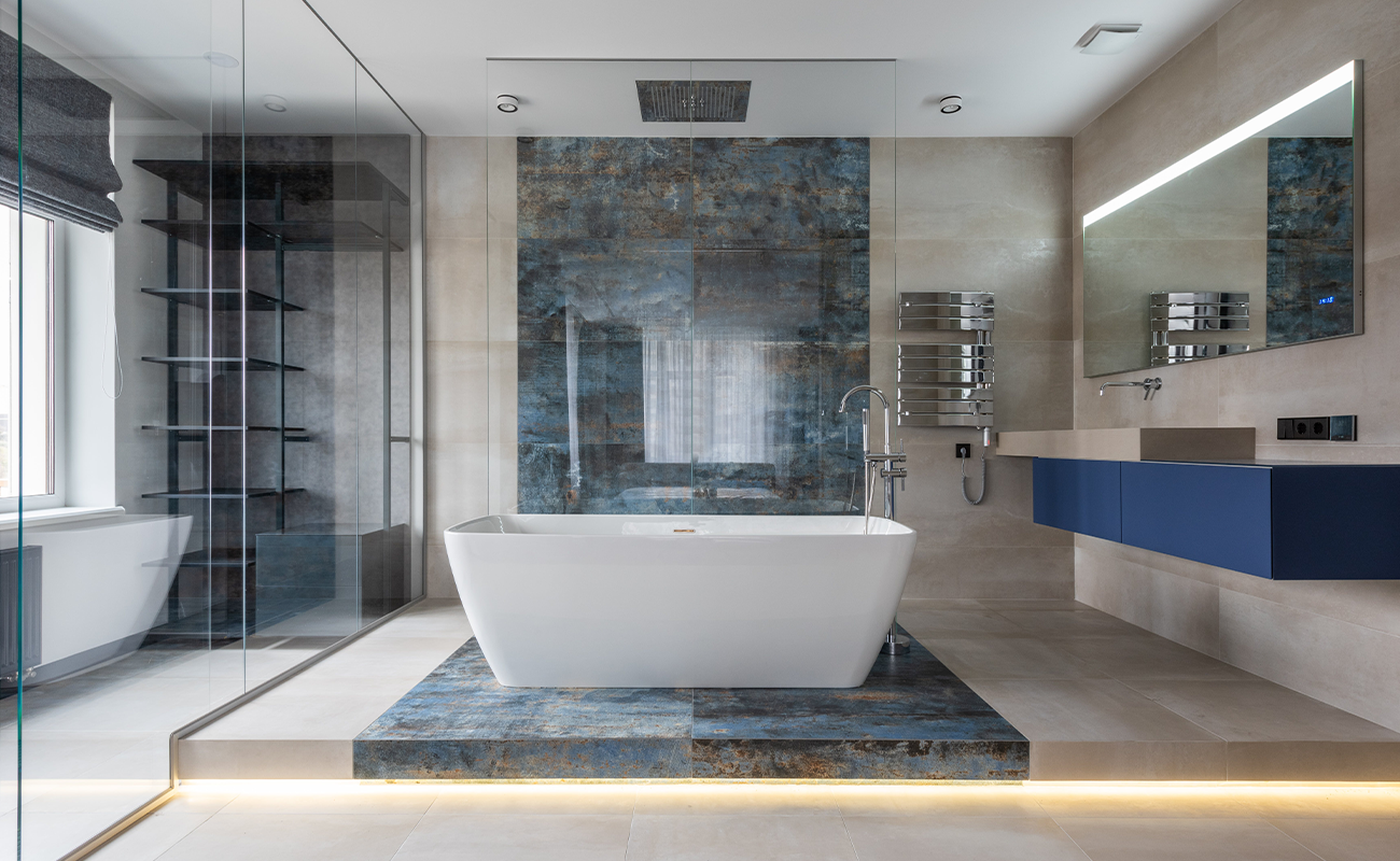 Luxury bathroom renovation